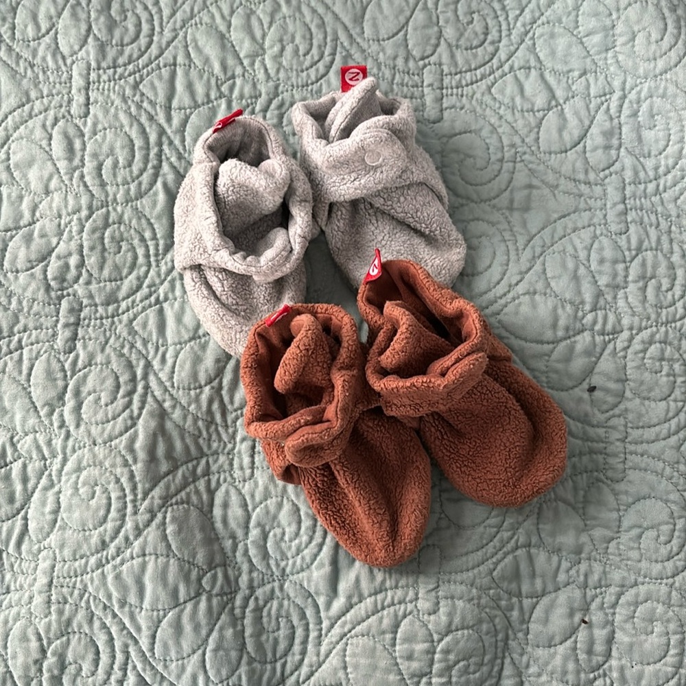 Zutano Baby booties
